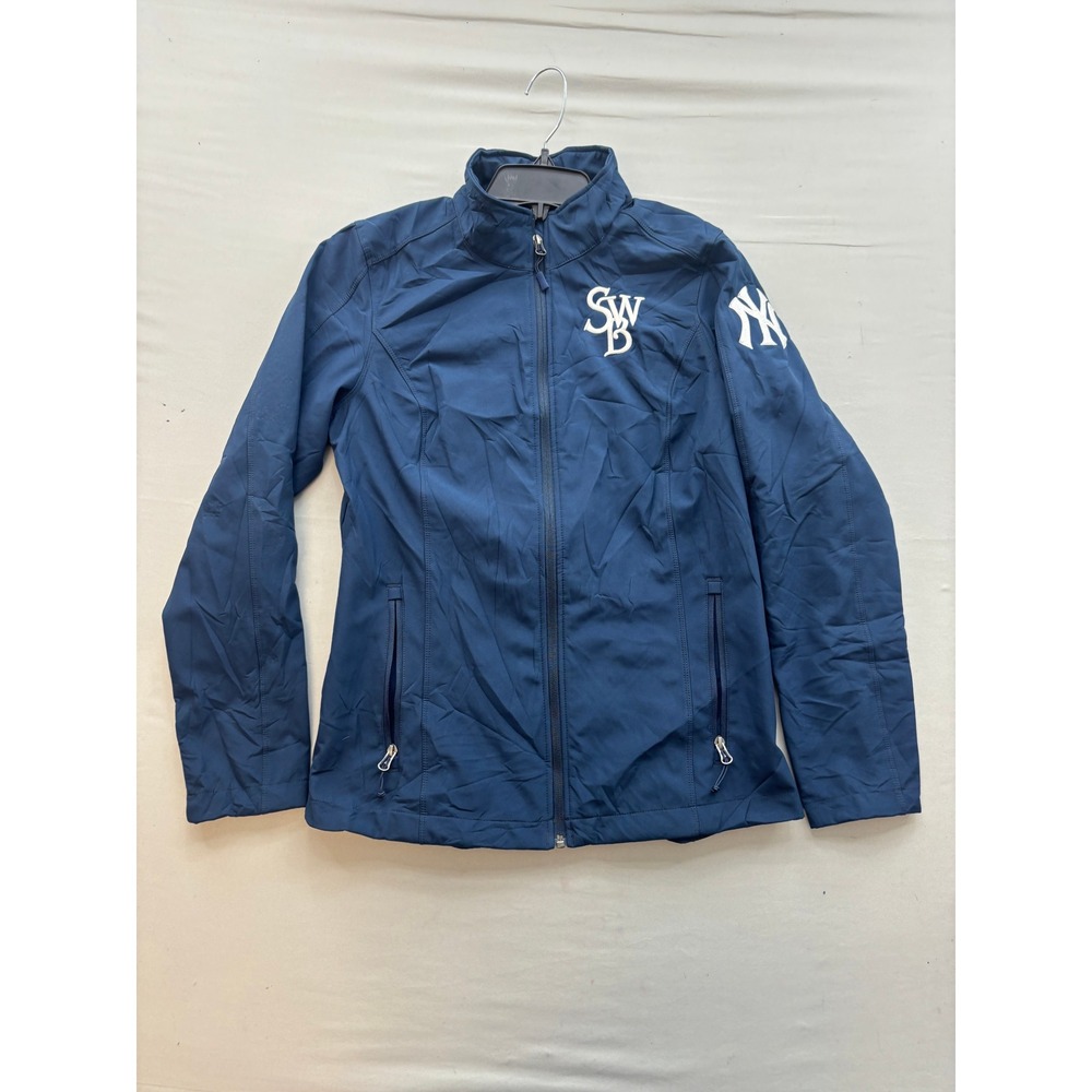 Sport Authority Womens New York Yankees SWB RailRiders Softshell Jacket Navy M
